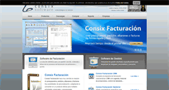 Desktop Screenshot of consix.es