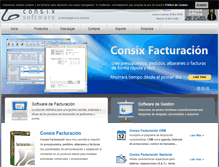 Tablet Screenshot of consix.es